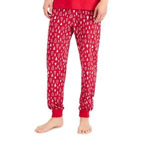 allbrand365 designer Mens Merry Pajamas,Red,XX-Large